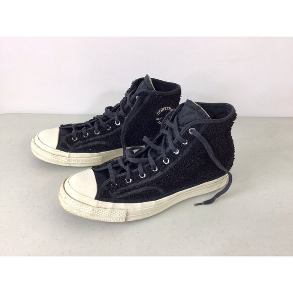 Converse Chuck Taylor High Tops Shoes Shearling Fleece Mens 10 - Picture 1 of 10